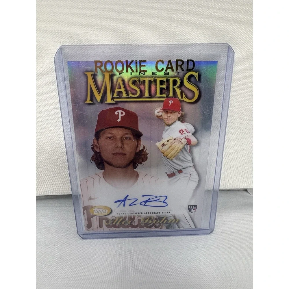 Alec Bohm AUTO Finest Masters Refractor /99 RC 2021 Topps Finest